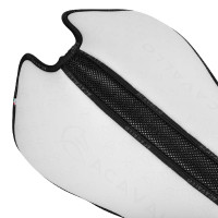 Ammortizzatore terapeutico con memory foam e grip in silicone Acavallo Bianco / nero