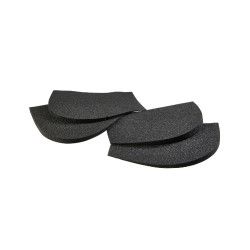 Ammortizzatore in memory foam con rialzo anteriore e posteriore in EVA Acavallo Bianco / bianco Ammortizzatore in memory foam con rialzo anteriore e posteriore in EVA Acavallo Bianco / bianco