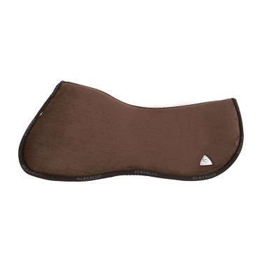 Ammortizzatore in memory foam con rialzo anteriore in montone completo Acavallo Marrone Ammortizzatore in memory foam con rialzo anteriore in montone completo Acavallo Marrone