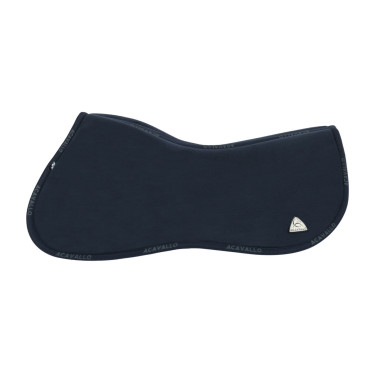 Ammortizzatore in memory foam con rialzo anteriore in montone completo Acavallo Blu Ammortizzatore in memory foam con rialzo anteriore in montone completo Acavallo Blu