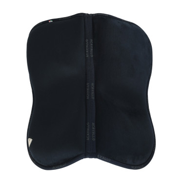 Ammortizzatore in memory foam con rialzo anteriore in montone completo Acavallo Blu Ammortizzatore in memory foam con rialzo anteriore in montone completo Acavallo Blu