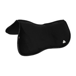 Ammortizzatore in memory foam con rialzo anteriore in montone completo Acavallo Nero Ammortizzatore in memory foam con rialzo anteriore in montone completo Acavallo Nero