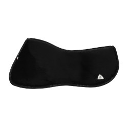 Ammortizzatore in memory foam con rialzo anteriore in montone completo Acavallo Nero Ammortizzatore in memory foam con rialzo anteriore in montone completo Acavallo Nero