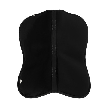 Ammortizzatore in memory foam con rialzo anteriore in montone completo Acavallo Nero Ammortizzatore in memory foam con rialzo anteriore in montone completo Acavallo Nero