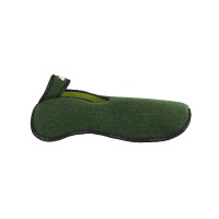 Ammortizzatore in feltro memory foam con rialzo anteriore Acavallo Verde foresta Ammortizzatore in feltro memory foam con rialzo anteriore Acavallo Verde foresta