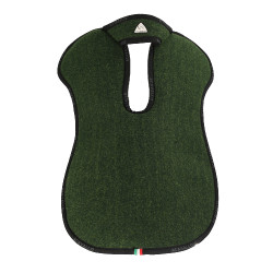 Ammortizzatore in feltro memory foam con rialzo anteriore Acavallo Verde foresta Ammortizzatore in feltro memory foam con rialzo anteriore Acavallo Verde foresta