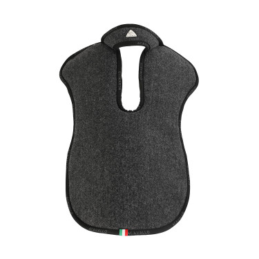 Ammortizzatore in feltro memory foam con rialzo anteriore Acavallo Carbone / grigio