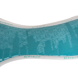 Ammortizzatore in memory foam con rialzo anteriore Acavallo Azzurro cielo Blu Ammortizzatore in memory foam con rialzo anteriore Acavallo Azzurro cielo Blu