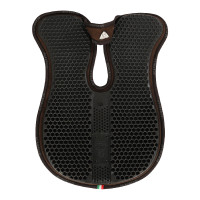 Ammortizzatore in memory foam con rialzo posteriore Acavallo Marrone