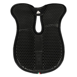 Ammortizzatore in memory foam con rialzo posteriore Acavallo Nero