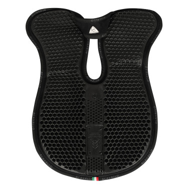 Ammortizzatore in memory foam con rialzo posteriore Acavallo Nero