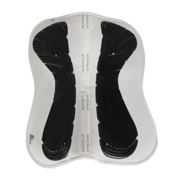 Ammortizzatore in memory foam con rialzo posteriore in montone intero Acavallo Ammortizzatore in memory foam con rialzo posteriore in montone intero Acavallo