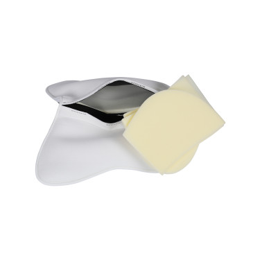 Ammortizzatore in memory foam con rialzo posteriore in montone intero Acavallo Ammortizzatore in memory foam con rialzo posteriore in montone intero Acavallo