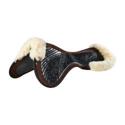 Ammortizzatore in memory foam con rialzo anteriore e posteriore Acavallo Marrone / naturale Ammortizzatore in memory foam con rialzo anteriore e posteriore Acavallo Marrone / naturale