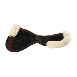 Ammortizzatore in memory foam con rialzo anteriore e posteriore Acavallo Marrone / naturale Ammortizzatore in memory foam con rialzo anteriore e posteriore Acavallo Marrone / naturale