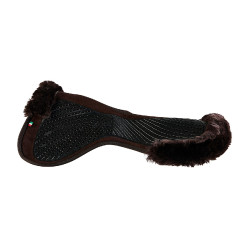 Ammortizzatore in memory foam con rialzo anteriore e posteriore Acavallo Marrone / marrone