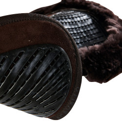 Ammortizzatore in memory foam con rialzo anteriore e posteriore Acavallo Marrone / marrone