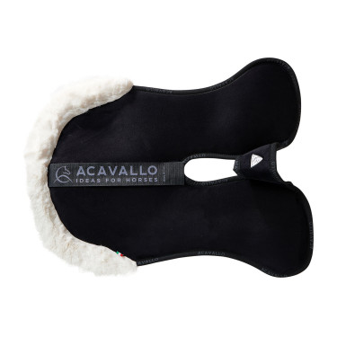 Ammortizzatore in memory foam pad Piuma Acavallo Nero / naturale Ammortizzatore in memory foam pad Piuma Acavallo Nero / naturale