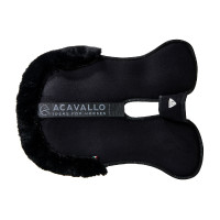 Ammortizzatore in memory foam pad Piuma Acavallo Nero / nero