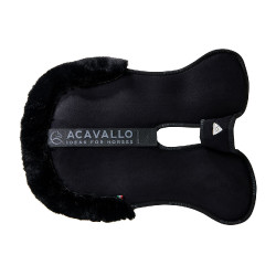 Ammortizzatore in memory foam pad Piuma Acavallo Nero / nero