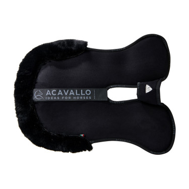 Ammortizzatore in memory foam pad Piuma Acavallo Nero / nero