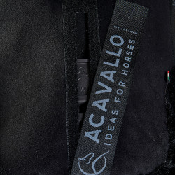 Ammortizzatore in memory foam pad Piuma Acavallo Nero / nero