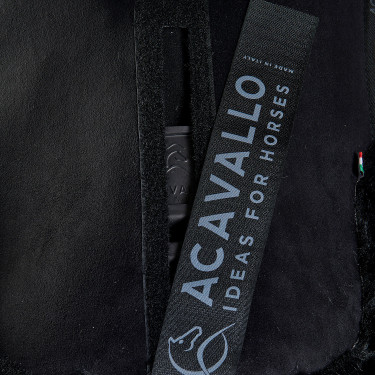 Ammortizzatore in memory foam pad Piuma Acavallo Nero / nero
