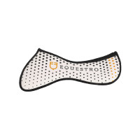 Ammortizzatore in memory foam con grip in silicone e logo Equestro Bianco Ammortizzatore in memory foam con grip in silicone e logo Equestro Bianco
