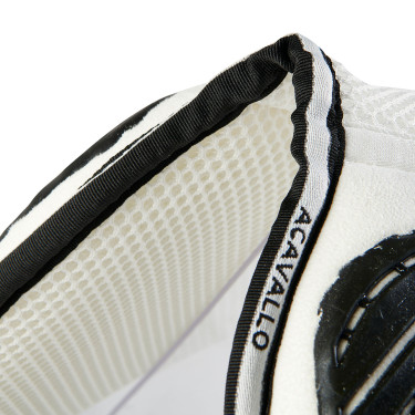 Ammortizzatore in memory foam con grip in gel esagonale e rialzo anteriore Acavallo Ammortizzatore in memory foam con grip in gel esagonale e rialzo anteriore Acavallo