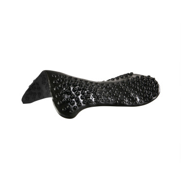 Ammortizzatore massaggiante in gel rialzato davanti e dietro Acavallo Nero Ammortizzatore massaggiante in gel rialzato davanti e dietro Acavallo Nero