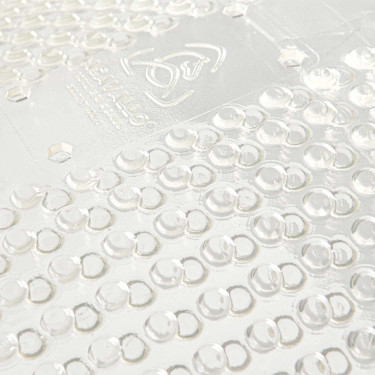 Ammortizzatore massaggiante in gel rialzato davanti Acavallo Trasparente