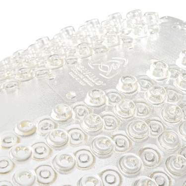 Ammortizzatore massaggiante in gel con rialzo posteriore Acavallo Trasparente