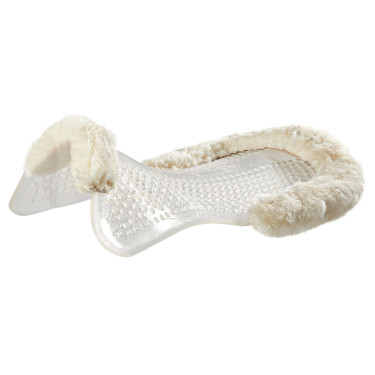Ammortizzatore massaggiante in gel con inserto in lana di pecora Acavallo Trasparente / naturale
