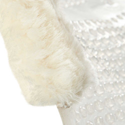 Ammortizzatore massaggiante in gel con inserto in lana di pecora Acavallo Trasparente / naturale