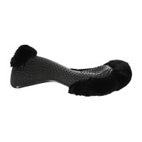 Ammortizzatore massaggiante in gel con inserto in lana di pecora Acavallo Trasparente / bianco