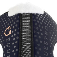 Ammortizzatore in lana ecologica traspirante con grip Equestro Nero