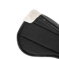 Ammortizzatore in lana ecologica Equestro Nero / nero / bianco