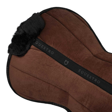 Ammortizzatore in lana ecologica Equestro Marrone / nero