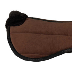 Ammortizzatore in lana ecologica Equestro Marrone / nero