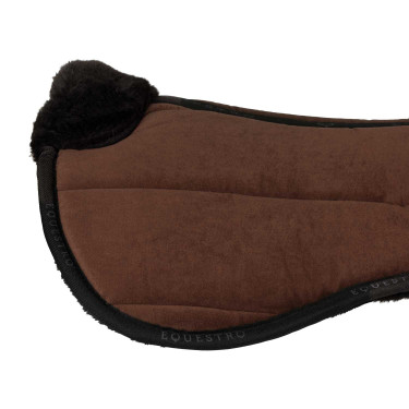 Ammortizzatore in lana ecologica Equestro Marrone / nero