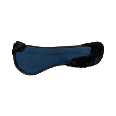 Ammortizzatore in lana ecologica Equestro Blu navy / nero