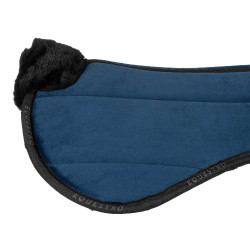 Ammortizzatore in lana ecologica Equestro Blu navy / nero