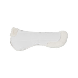 Ammortizzatore in lana ecologica Equestro Bianco / bianco