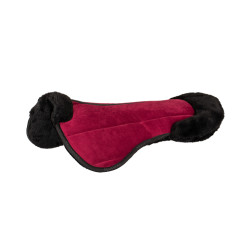 Ammortizzatore in lana ecologica Equestro Vino / nero Rosso