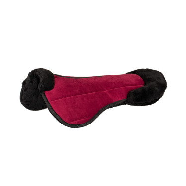 Ammortizzatore in lana ecologica Equestro Vino / nero Rosso