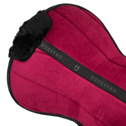 Ammortizzatore in lana ecologica Equestro Vino / nero Rosso