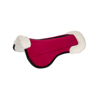 Ammortizzatore in lana ecologica Equestro Vino / nero / bianco