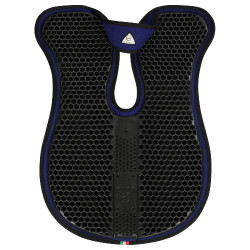 Ammortizzatore in gel esagonale sottile 5mm con feltro Acavallo Blu