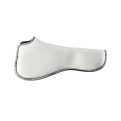Ammortizzatore in memory foam con grip in silicone e fibra di bambù Acavallo Bianco Ammortizzatore in memory foam con grip in silicone e fibra di bambù Acavallo Bianco