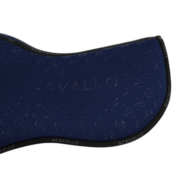 Ammortizzatore in memory foam con grip in gel bifacciale Acavallo Blu profondo / nero Blu marino